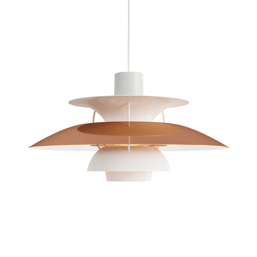 LOUIS POULSEN lampe à suspension PH 5 (Cuivre - Aluminium)