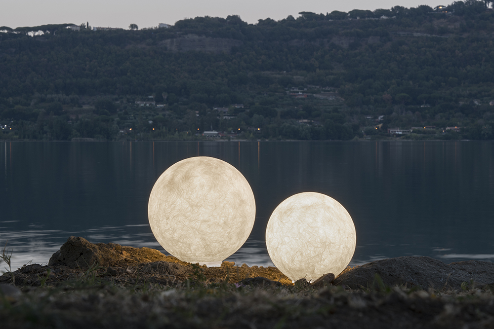 IN-ES.ARTDESIGN outdoor floor lamp EX.MOON 3