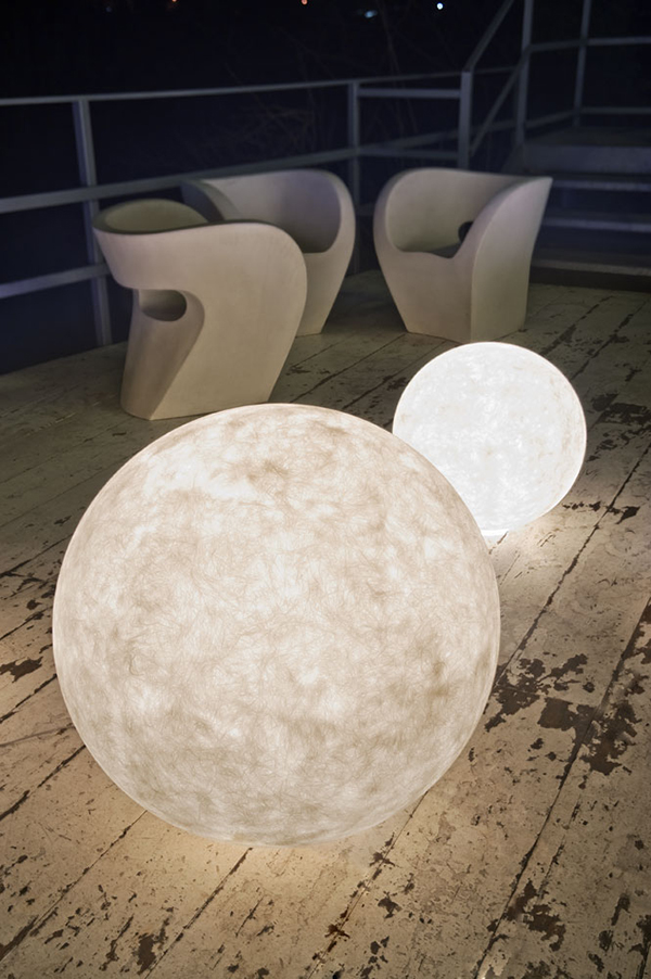IN-ES.ARTDESIGN outdoor floor lamp EX.MOON 3