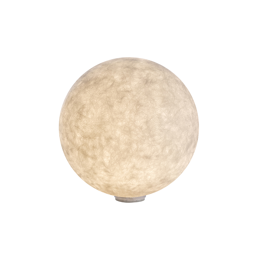 IN-ES.ARTDESIGN lampadaire pour extérieur EX.MOON 1 (Ø 50 cm - Nebulite)