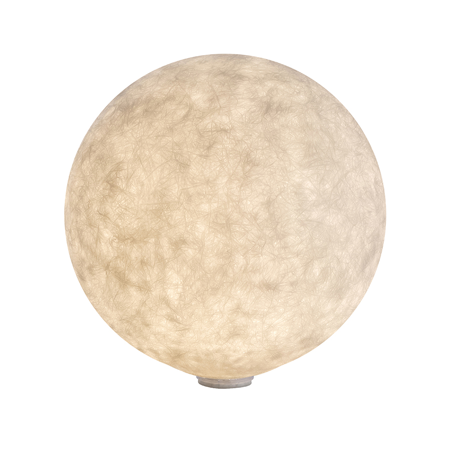 IN-ES.ARTDESIGN lampadaire pour extérieur EX.MOON 2 (Ø 70 cm - Nebulite)
