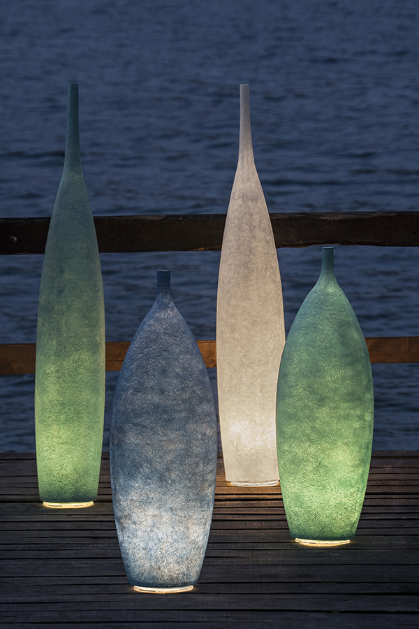 IN-ES.ARTDESIGN outdoor floor lamp TANK 1 OUT