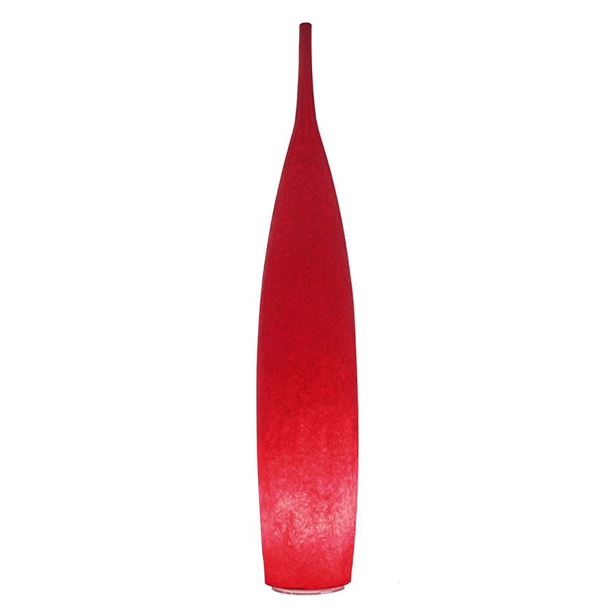 IN-ES.ARTDESIGN lampadaire pour extérieur TANK 1 OUT (Rouge - Nebulite)