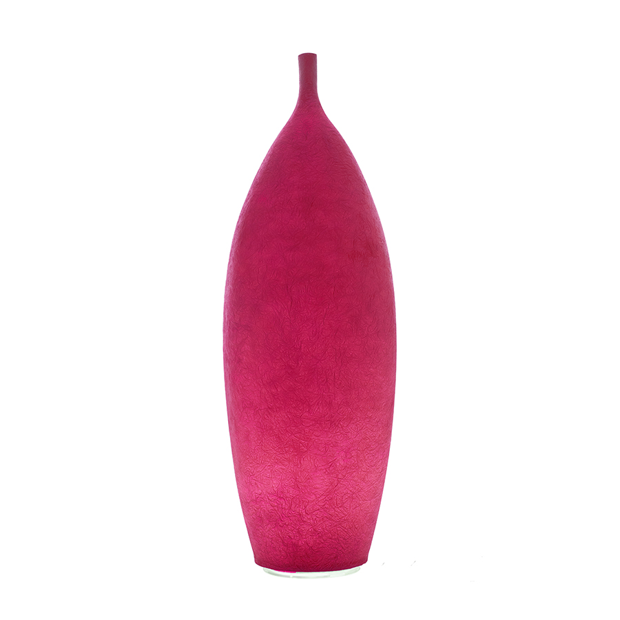 IN-ES.ARTDESIGN lampadaire pour extérieur TANK 2 OUT (Magenta - Nebulite)