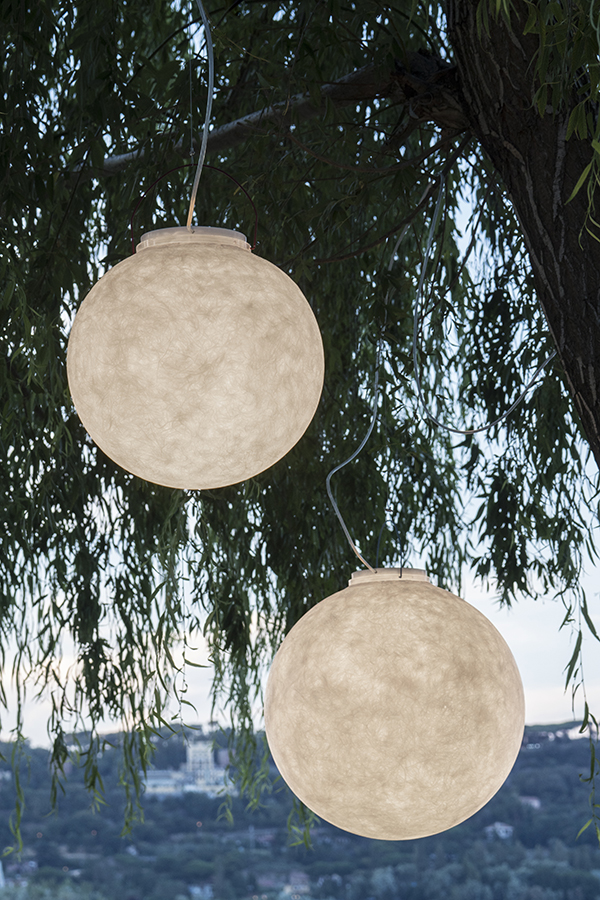 IN-ES.ARTDESIGN lampe à suspension pour extérieur LUNA 2 OUT