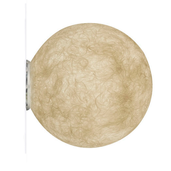 IN-ES.ARTDESIGN lampe murale applique pour extérieur A.MOON 2 OUT (Ø 35 cm - Nebulite)