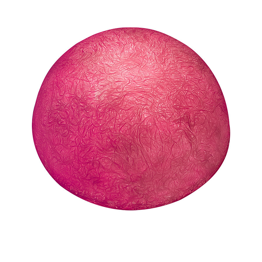 IN-ES.ARTDESIGN lampe murale applique pour extérieur BUTTON OUT (Magenta - Nebulite)