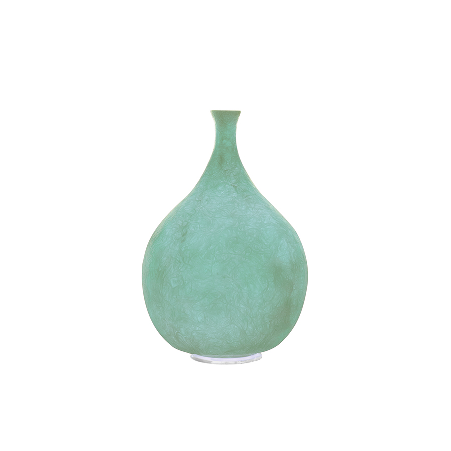 IN-ES.ARTDESIGN lampe de table LUCE LIQUIDA 2 (Turquoise - Nebulite)