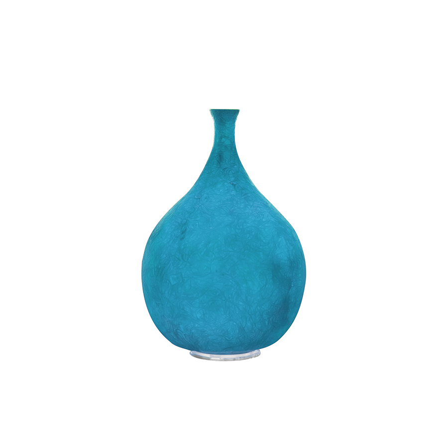 IN-ES.ARTDESIGN lampe de table LUCE LIQUIDA 2 (Bleu - Nebulite)