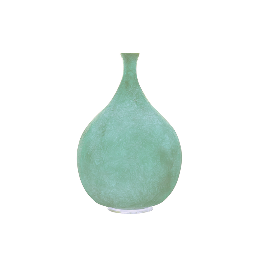 IN-ES.ARTDESIGN lampe de table LUCE LIQUIDA 3 (Turquoise - Nebulite)