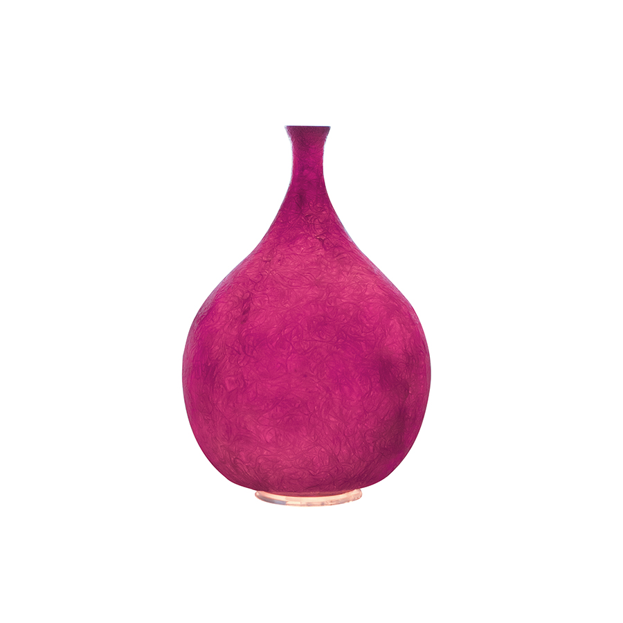 IN-ES.ARTDESIGN lampe de table LUCE LIQUIDA 3 (Magenta - Nebulite)