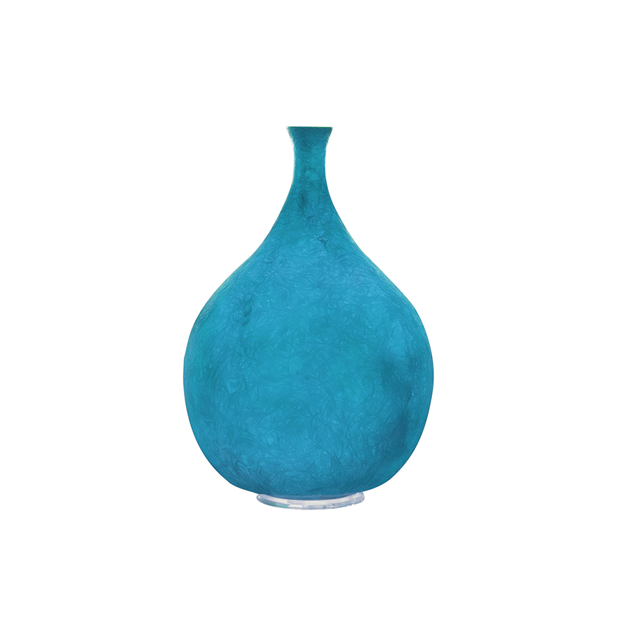 IN-ES.ARTDESIGN lampe de table LUCE LIQUIDA 3 (Bleu - Nebulite)