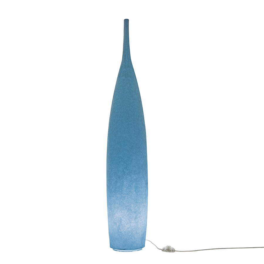 IN-ES.ARTDESIGN lampadaire TANK 1 (Bleu - Nebulite)