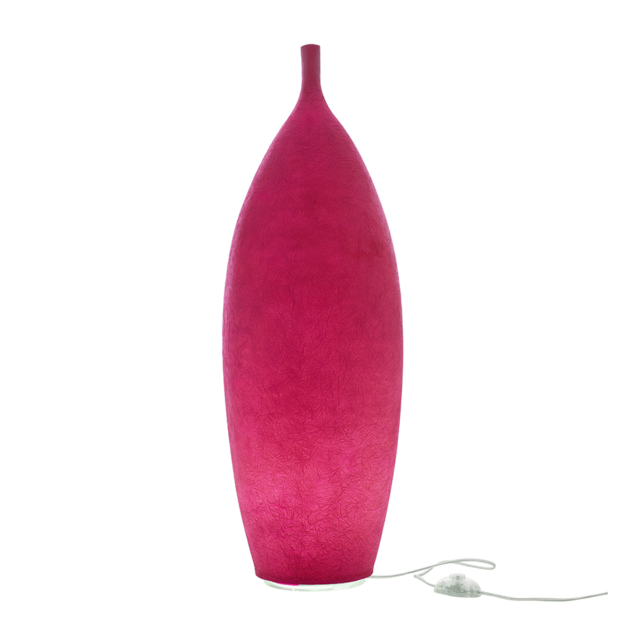 IN-ES.ARTDESIGN lampadaire TANK 2 (Magenta - Nebulite)