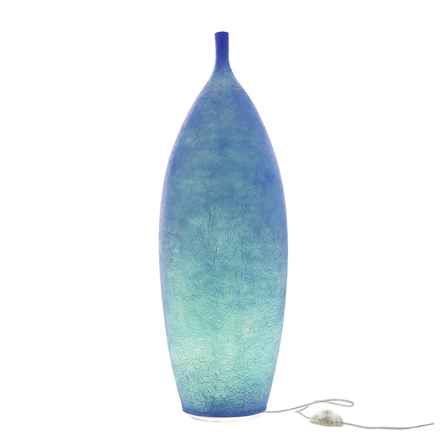 IN-ES.ARTDESIGN lampadaire TANK 2 (Bleu - Nebulite)