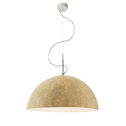 IN-ES.ARTDESIGN lampe à suspenson MEZZA LUNA 1 NEBULITE