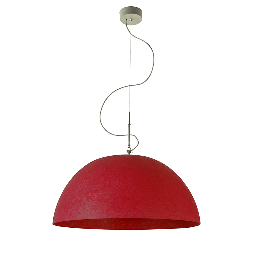 IN-ES.ARTDESIGN lampe à suspenson MEZZA LUNA 1 NEBULITE