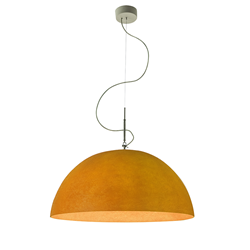 IN-ES.ARTDESIGN lampe à suspenson MEZZA LUNA 1 NEBULITE
