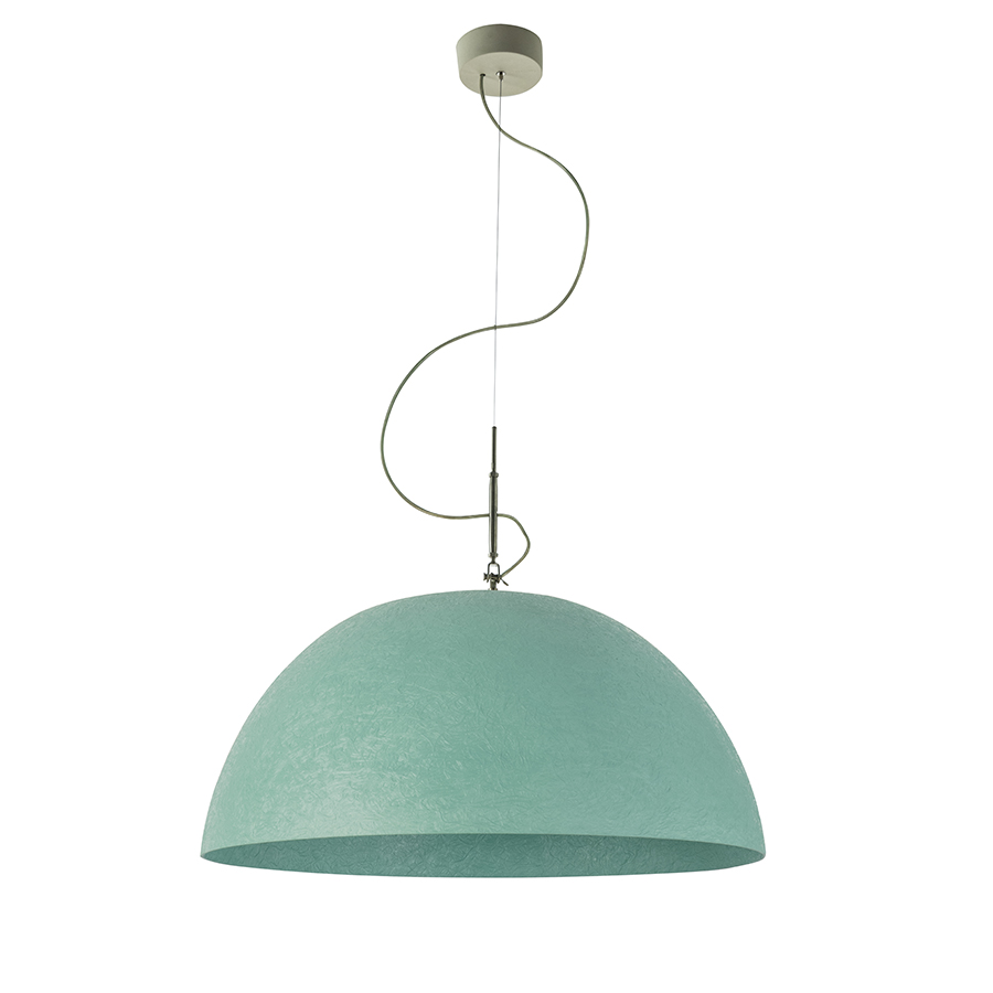 IN-ES.ARTDESIGN lampe à suspenson MEZZA LUNA 1 NEBULITE