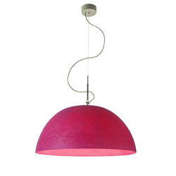 IN-ES.ARTDESIGN lampe à suspenson MEZZA LUNA 1 NEBULITE