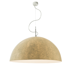 IN-ES.ARTDESIGN lampe à suspenson MEZZA LUNA 2 NEBULITE