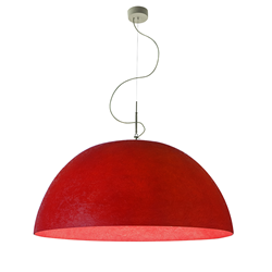 IN-ES.ARTDESIGN lampe à suspenson MEZZA LUNA 2 NEBULITE