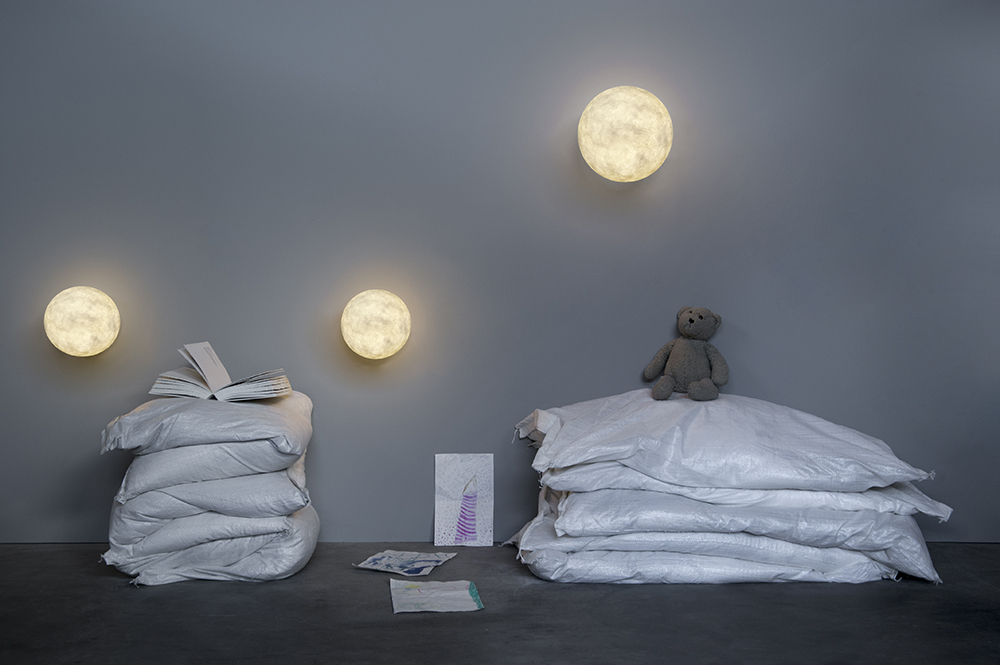 IN-ES.ARTDESIGN lampe murale applique A.MOON MICRO