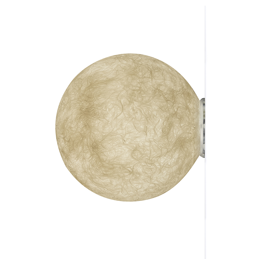 IN-ES.ARTDESIGN lampe murale applique A.MOON 1 (Ø 25 cm - Nebulite)