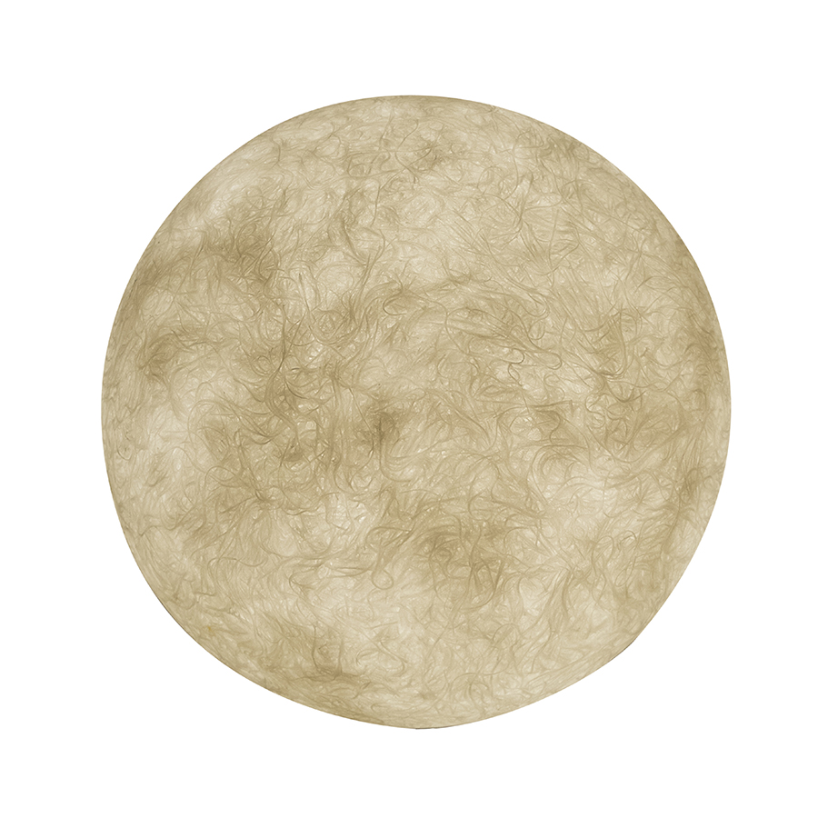 IN-ES.ARTDESIGN lampe murale applique A.MOON 2 (Ø 35 cm - Nebulite)