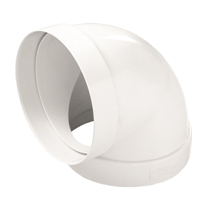 ELICA coude rond 90° pour tubes de Ø125mm 1052R