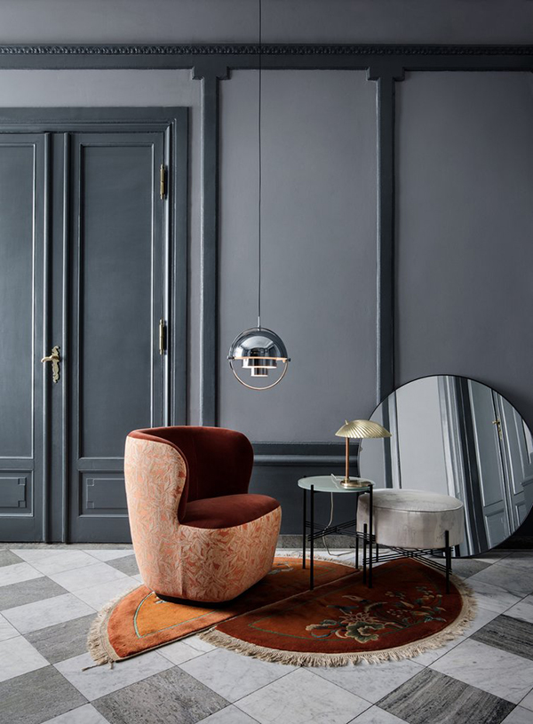 GUBI miroir mural WALL MIRROR Ø 110 cm