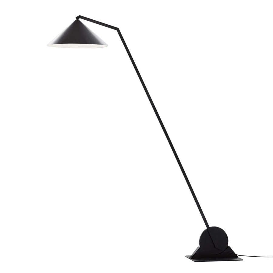 NORTHERN LIGHTING lampadaire GEAR FLOOR (Noir - Acier verni)
