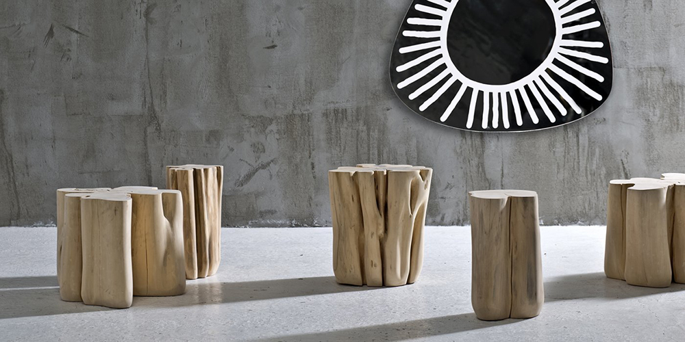 GERVASONI coffee table stool BRICK S