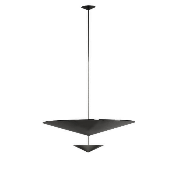 PENTA LIGHT lampe à suspension NARCISO (Noir mat - Métal)