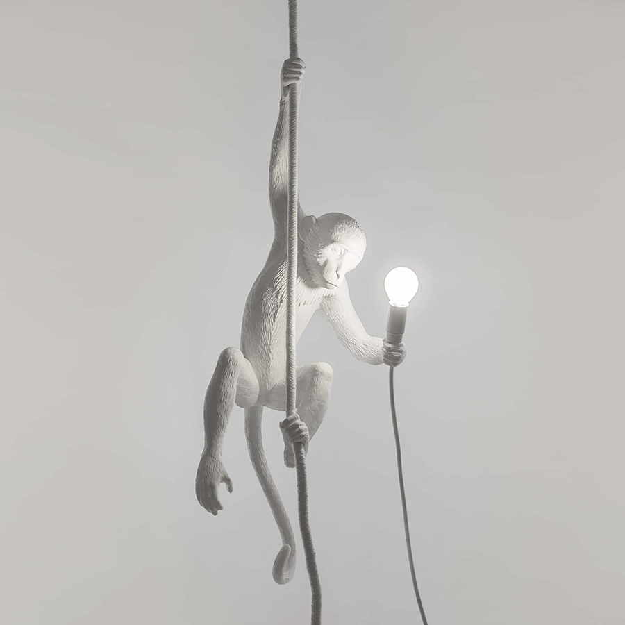 SELETTI suspension LED lamp MONKEY LAMP