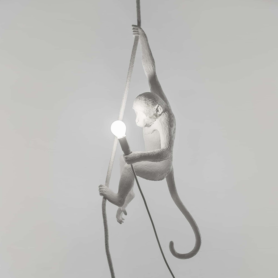 SELETTI suspension LED lamp MONKEY LAMP