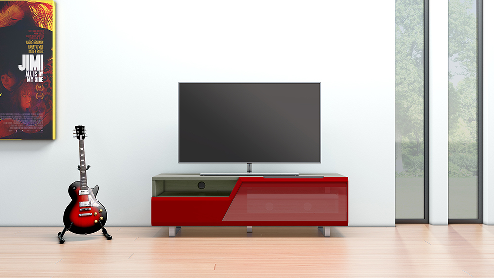 MUNARI meuble TV MK160 jusqu'à 65" Collection CORTINA SIDE