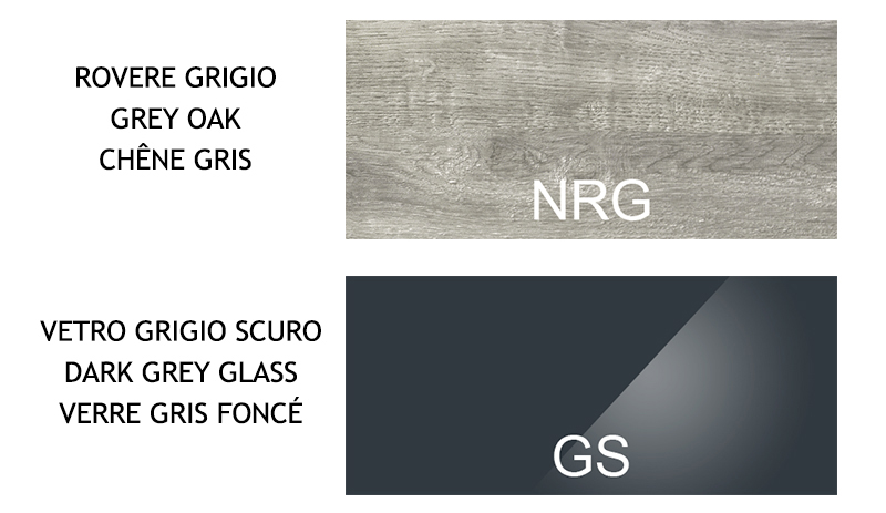 MUNARI meuble TV MK160 jusqu'à 65" Collection CORTINA SIDE