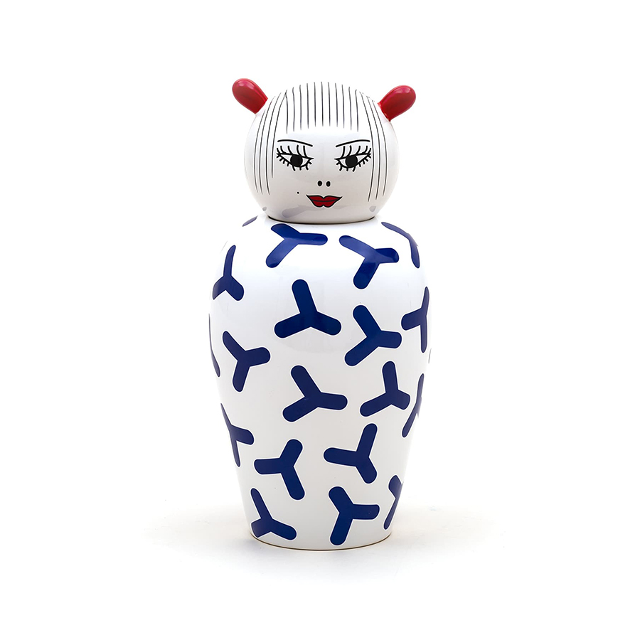 SELETTI vase CANOPIE (Zoé - Porcelaine)
