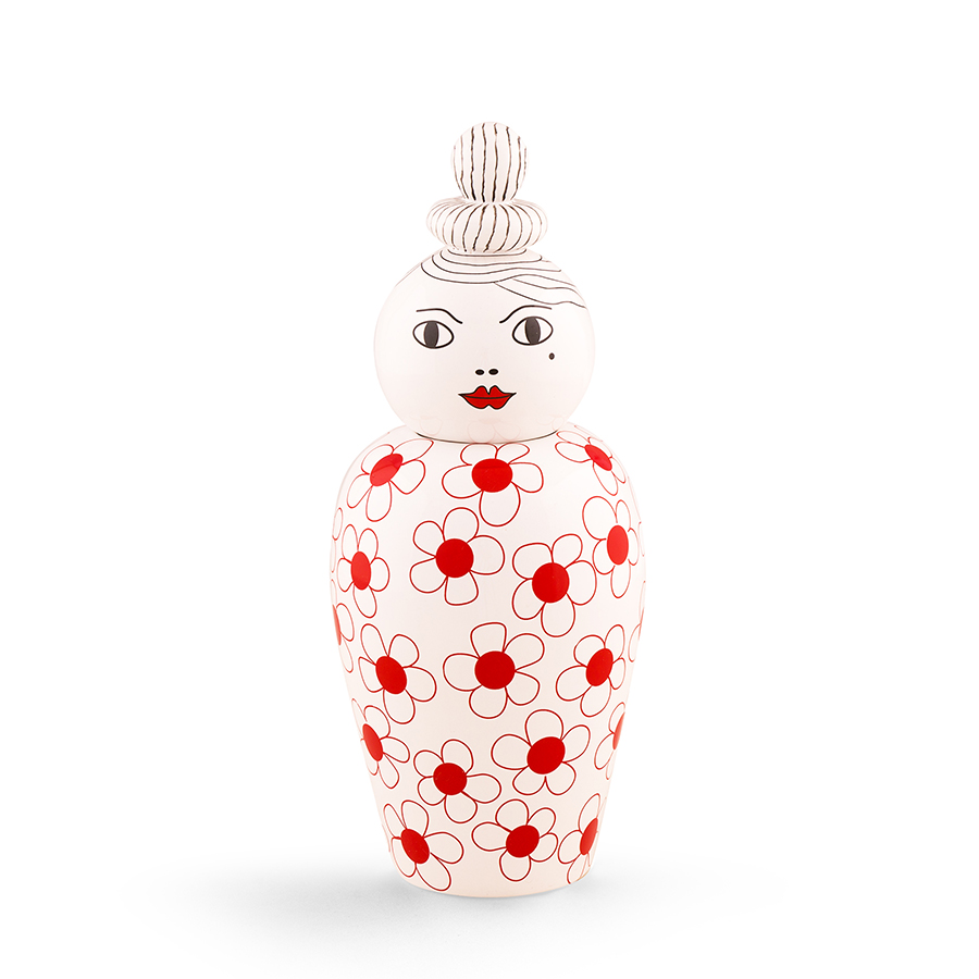SELETTI vase CANOPIE (Pepa - Porcelaine)