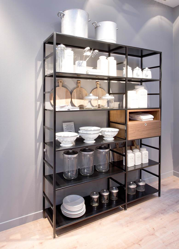 KRIPTONITE système autoportant K3+ P 36 cm COMPOSITION 3 NOIR OPAQUE