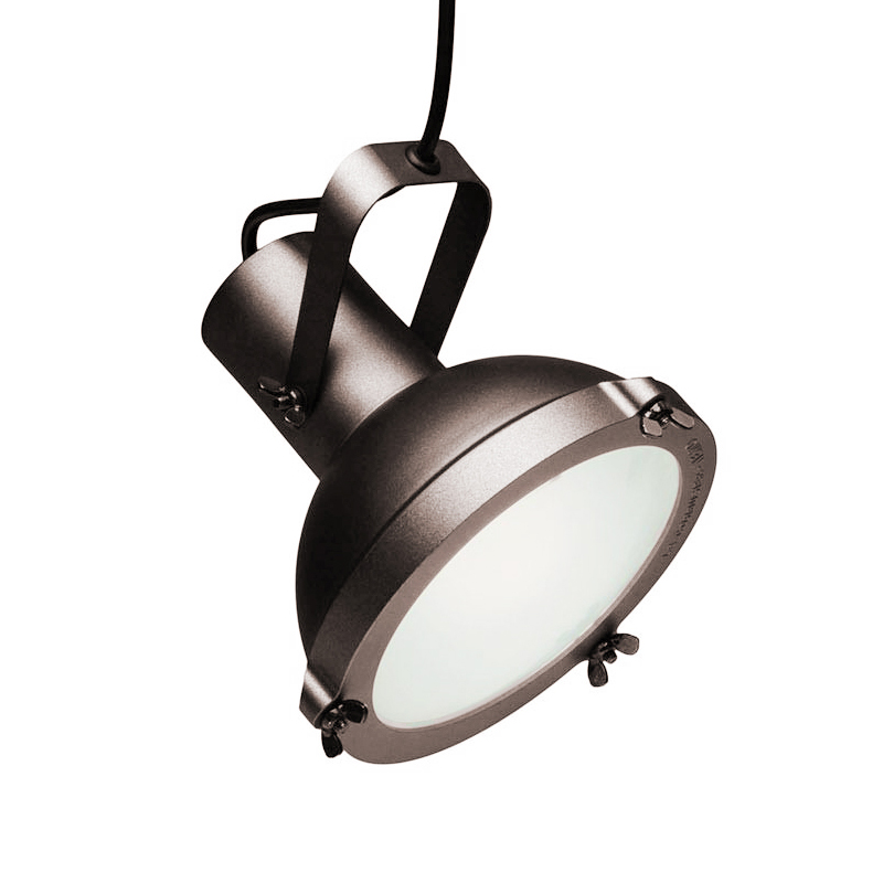 NEMO lampe à suspension PROJECTEUR 165 (Moka - aluminium et verre)