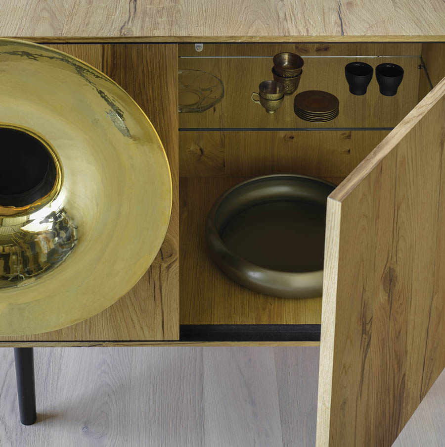 MINIFORMS cabinet avec système audio intégré CARUSO