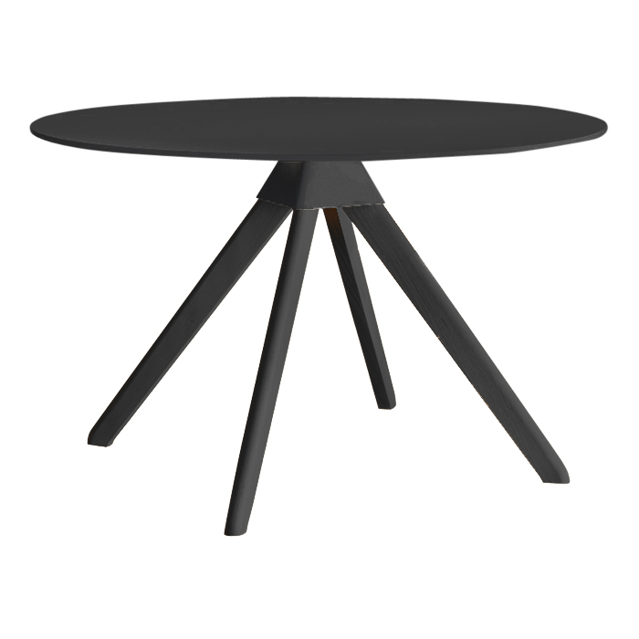 MAGIS table CUCKOO The Wild Bunch (Structure noir, top noir - Hêtre massif et plateau en HPL)