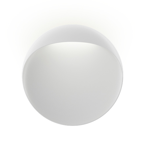 LOUIS POULSEN lampe murale applique pour extérieur FLINDT Ø 40 cm (blanc 2700K - aluminium moulé sou