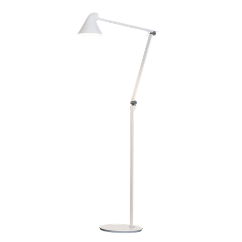LOUIS POULSEN lampadaire NJP (blanc 2700K - Aluminium)