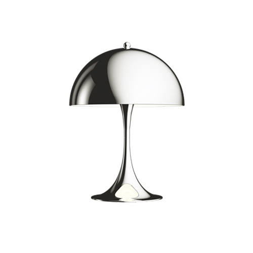 LOUIS POULSEN lampe de table PANTHELLA MINI (Chrome extra brillant - acier et Aluminium)