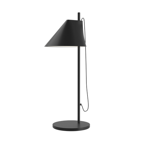 LOUIS POULSEN lampe de table YUH (Noir - Aluminium et laiton)