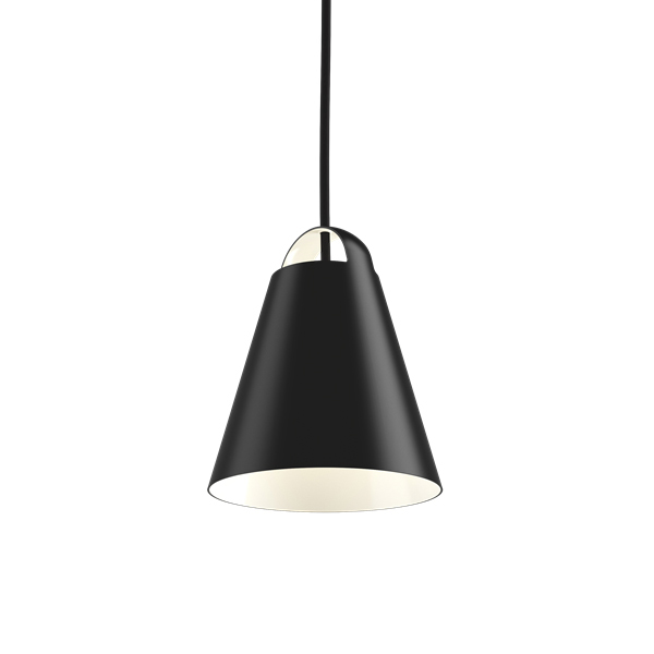 LOUIS POULSEN lampe à suspension ABOVE Ø 17,5 cm (Noir - Aluminium)