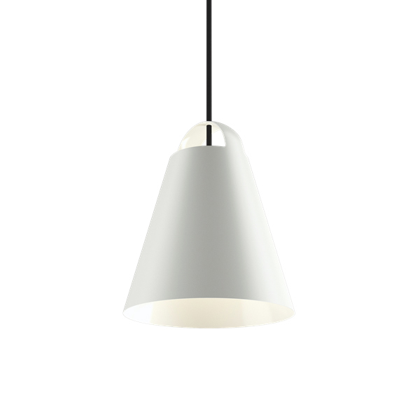 LOUIS POULSEN lampe à suspension ABOVE Ø 25 cm (Blanc - Aluminium)